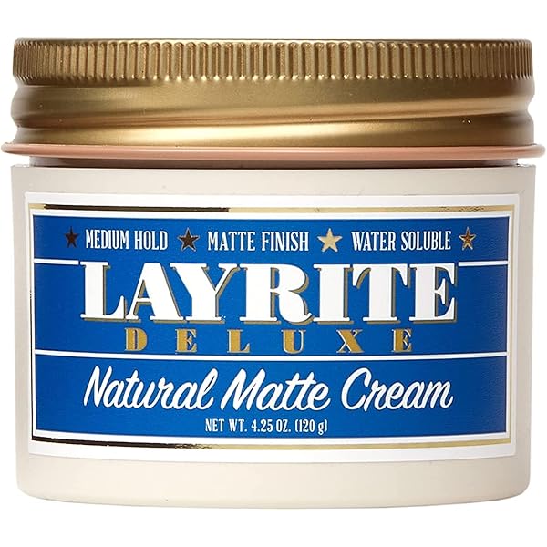 Amazon | Layrite Natural Matte Cream (Medium Hold, Matte