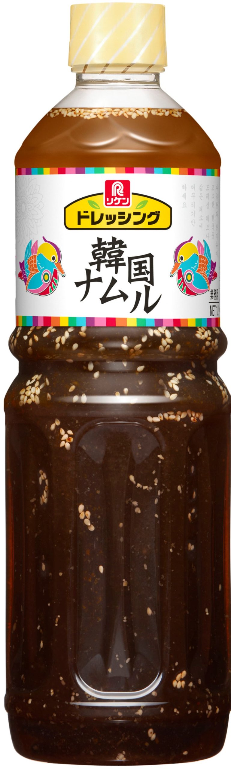 【15%OFF+ポイント31%】【実質784円（定期便671円）】 リケン ドレッシング 韓国ナムル 1000ml