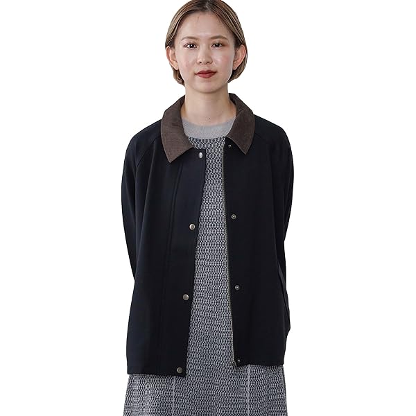 Amazon | [レイビームス] コート ループ シャギー ハーフ コート