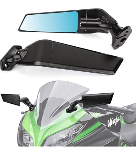 アクセサリー Amazon | For カワサキNinja ZX-10R アクセサリー ステルスミラーZX