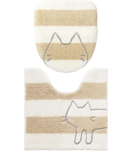 Amazon｜オカ(OKA) うちねこ ロングサイズ トイレマット 約75×63cm