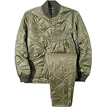 70s CWU-9 L ミリタリージャケット　キルティングライナー　USAF 70s 米軍 USAF CWU-45/P キルティングライナー フライト