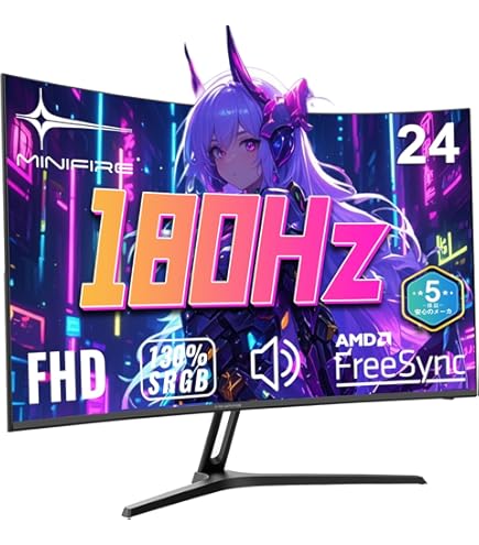 Amazon.co.jp: MSI Optix MAG241CV 湾曲パネル採用 ゲーミング