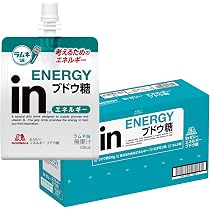Amazon.co.jp: inゼリー エネルギーブドウ糖 180g ×6個 ラムネ味 森永