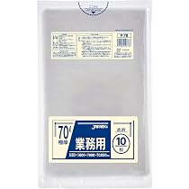 Amazon | ジャパックス(JAPACK'S) スタンダードポリ袋 極厚 70L 10枚