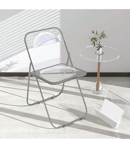 CASTELLI PLIA クリアチェア イス折り畳み椅子 リプロ デスクセット