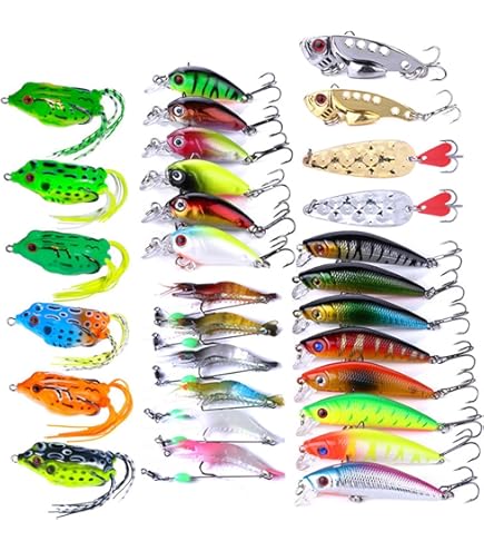 Amazon.co.jp: バス釣り ハードルアー ルアー セット 全長4.5cm