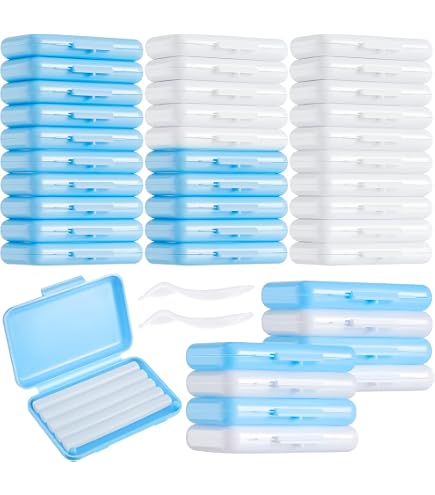 Easyinsmile Dental Mixing Spatulas – 12-Pack Plastic Sticks For Alginate/Impression Material