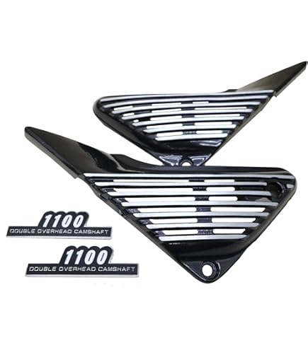 Amazon | ゼファー1100 サイドカバー Z2横長タイプ エンブレム付