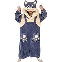 る ⚠︎プロフ推奨⚠︎様 ちびぐるみ オオカミ 着ぐるみ 41 専用ページ Amazon | [Bwgoroku] 着ぐるみパジャマ レディース オオカミ 狼柄