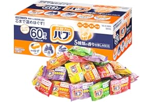 バブ 5種類の香りお楽しみBOX 王道セレクト 入浴剤 60錠 [医薬部外品]