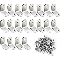 Amazon | Onkemu L字金具 ステンレス アングル 接合金具 L字