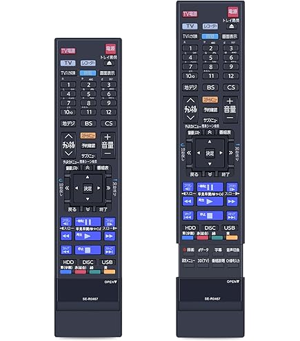 Amazon | 東芝REGZAブルーレイディスクレコーダー用リモコンSE-R0467