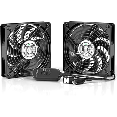 【新品未使用❗️】 USB BESKTOP DOUBLE FAN Double Head Desktop Oscillating Fan - USB Rechargeable