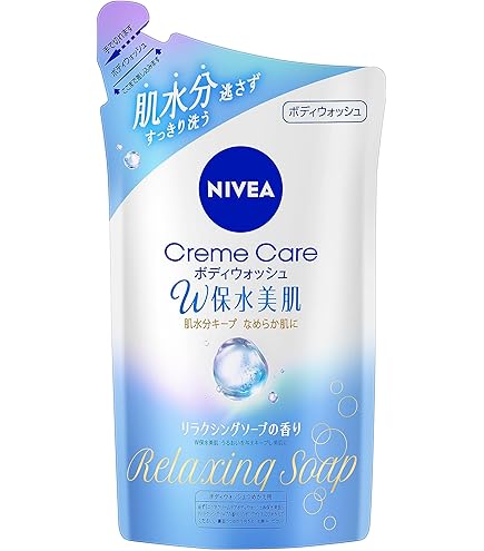 Amazon | ニベア クリームケア ボディウォッシュ W保水美肌