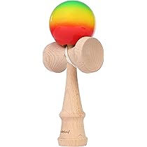 木製 けん玉 茶色と白のストライプ Amazon.co.jp: 【DAMAKEN】けん玉 ストリートけん玉 フリー