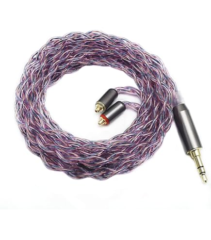 Amazon | 【BIGMANGO-HOTARU】2pin3.5mm金メッキケーブル リケーブル 4