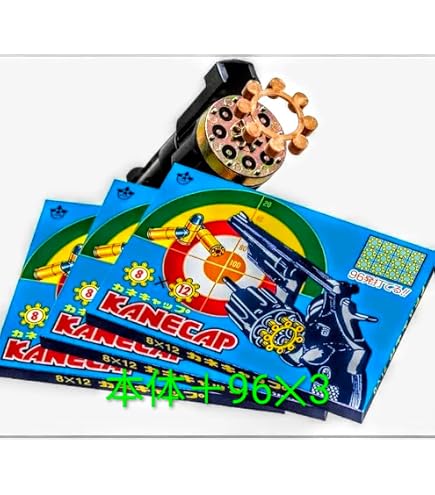 Amazon.co.jp: A-ITEM カネキャップ 8発x12リング入り 3セット 288発