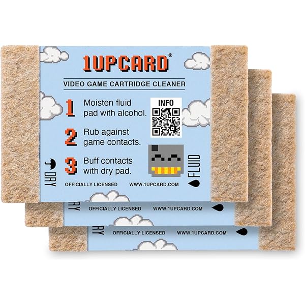 Amazon | 1UPcard Universal Retro Video Game Cartridge Cleaner Kit