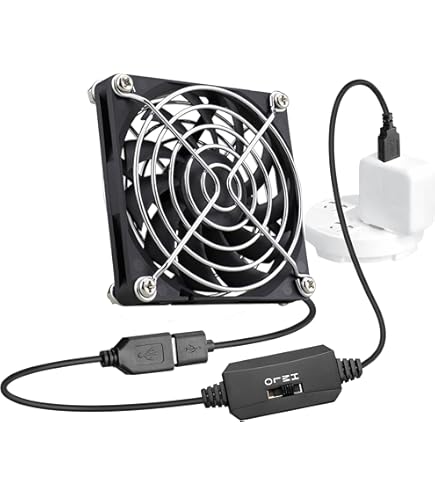 Amazon | Coolerguys 静音 120mm AC電源レシーバー/コンポーネント冷却