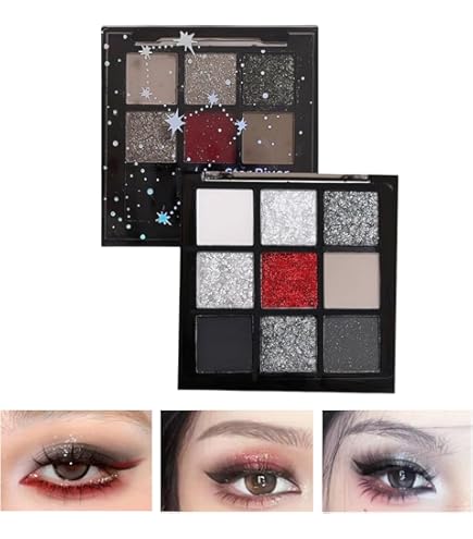 Amazon.co.jp: UNYOKE ミニ 9 クール シェード パレット ブラック