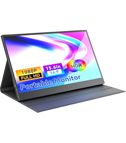 Amazon.co.jp: AHXJKA 15.6インチ タッチスクリーン ポータブル