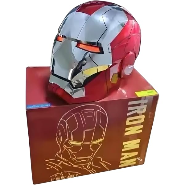 Amazon.co.jp: [EINI] アイアンマン マスク リアルモデル ゴールド