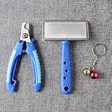 SSGSSK dog grooming set-puppy grooming kit- nail clippers pliers needle comb Dog Bells [並行輸入品]