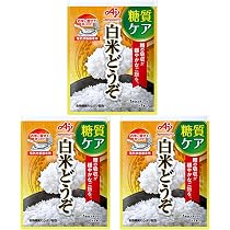 Amazon.co.jp: 白米どうぞ 1合分スティック 7本入 × 3袋 計21合分 糖