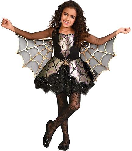 Rubie's Miss Halloween Kinderkostüm – Gothic Braut, Inkl. Kleid, Diadem & Schärpe