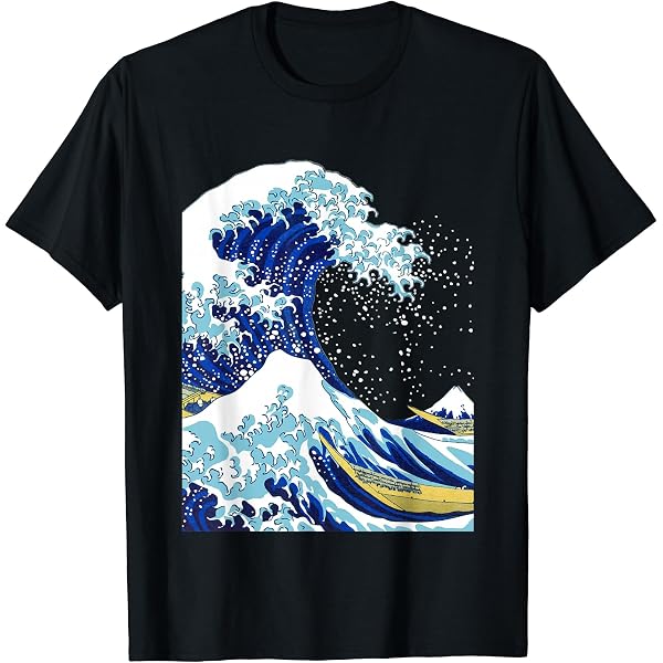Amazon | 葛飾北斎 浮世絵 tシャツ 富嶽三六景 富士山 名作 アート 