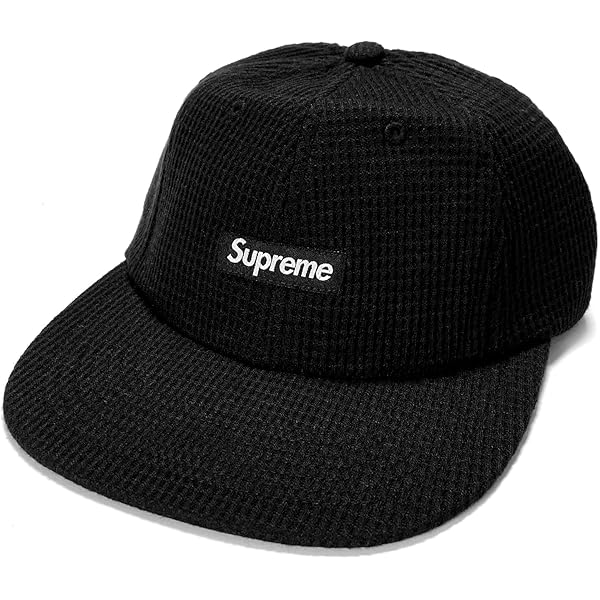 Supreme MM6ブラックキャップ シュプリーム × MM6 メゾン マルジェラ ペインテッド キャンプ