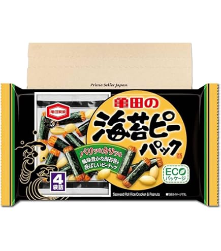 Amazon.co.jp: 亀田製菓 海苔ピーパック 85g×12袋入 : 食品・飲料・お酒