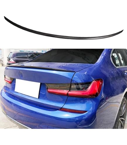 Amazon | BMW適合品 カーボン トランクスポイラー G20 3シリーズ リア
