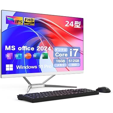 デスクトップパソコン ブルーレイ対応❗ Core i7❗ Windows10❗ Web 