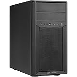 Silver Stone silverstone FARA シリーズ 大量の ストレージ ドライブ 容量を備えたコンパクトな Micro-ATX ケース SST-FA313-B-C 日本正規流通品