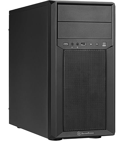 Amazon | SilverStone Temjinシリーズ Micro-ATX PCケース ブラック 