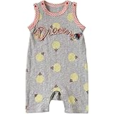 Bit'z （ビッツ） ベビー服 男の子 女の子 赤ちゃん 蛍 ドット 柄 ノースリーブ ロンパース カバーオール