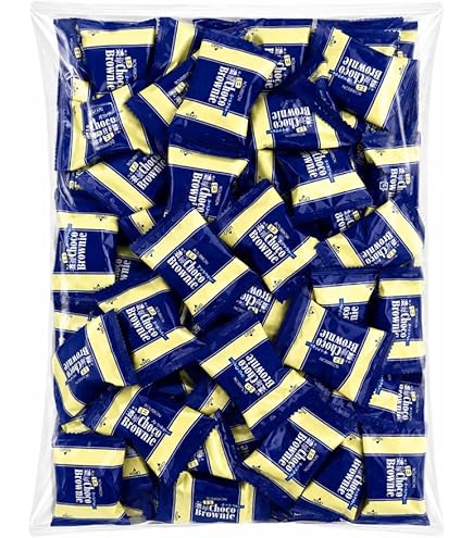 Amazon.co.jp: ブルボン ミニ濃厚チョコブラウニー 128g×2袋 : 食品