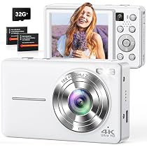 KOMERY 4Kデジタルカメラ 本体と付属品 71c0ttiJ12L._AC_UL210_SR210,