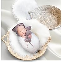 Amazon | Ederafoto ニューボーンフォト おくるみ レース ラップ 布