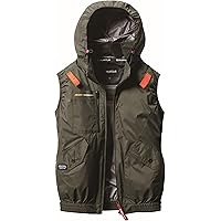 BURTLE AC2034 空調服 XL ミルスグリーン　ベスト　ハイバック Amazon.co.jp: [バートル] エアークラフト ベスト (ファンなし