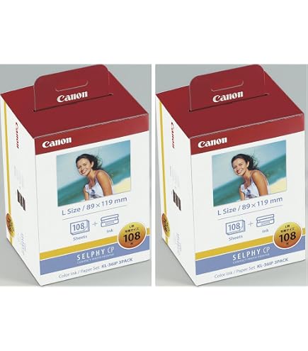 Amazon.co.jp: キヤノン カラーインク/ペーパーセット KL-36IP 3PACK