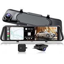 Amazon.co.jp: JADO ドライブレコーダー ミラー型 12インチ 2.5K UHD