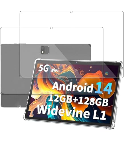 Android14 タブレット キーボード付き 12GB+64GB+1TB拡張 Android14 タブレット PC 本体 10インチ 12GB+64GB+1TB-TF拡張