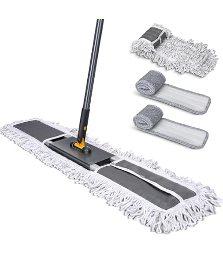 Amazon｜ホールモップ 大(幅900×全長1500)CL3300900｜フロアモップ 