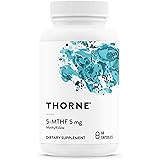 Thorne Research ソーンリサーチ - 5-メチルテトラヒドロ葉酸 サプリメント - 葉酸5mg- 60 カプセル [海外直送品]