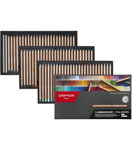 Amazon | カラン ダッシュ ルミナンス 6901 油性色鉛筆 6901-800 100色