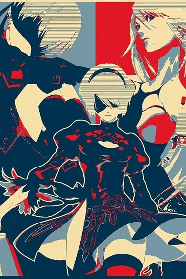2024春アニメ - 『ニーア オートマタ』ヨルハ二号B型,ヨルハ九号S型,ヨルハA型二号