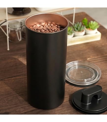 Amazon｜キリフト コーヒーキャニスター KIRIFT 美術木箱うらた
